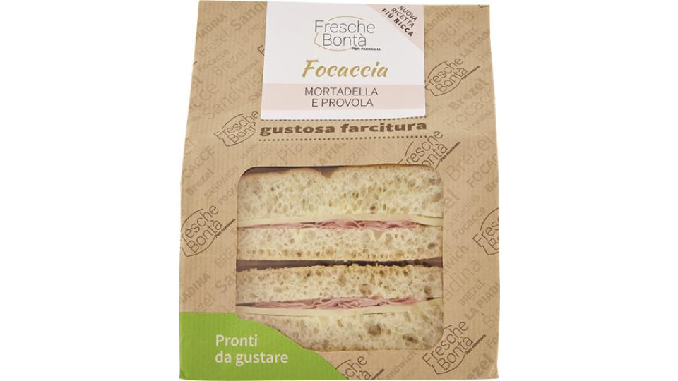 FOCACCIA MORTADELLA E PROVOLA