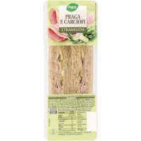 TRAMEZZINO PRAGA E CARCIOFI
