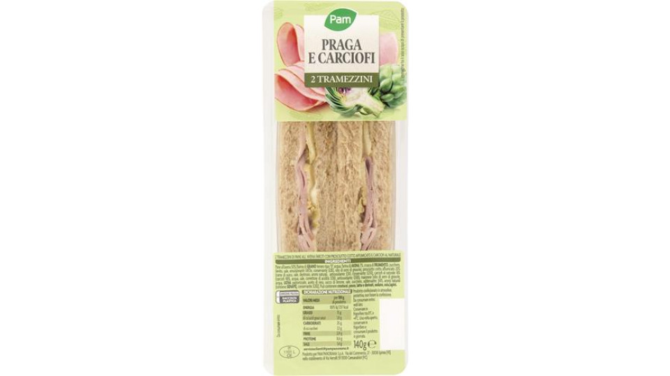TRAMEZZINO PRAGA E CARCIOFI