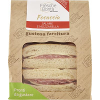 FOCACCIA SALAME E MOZZARELLA