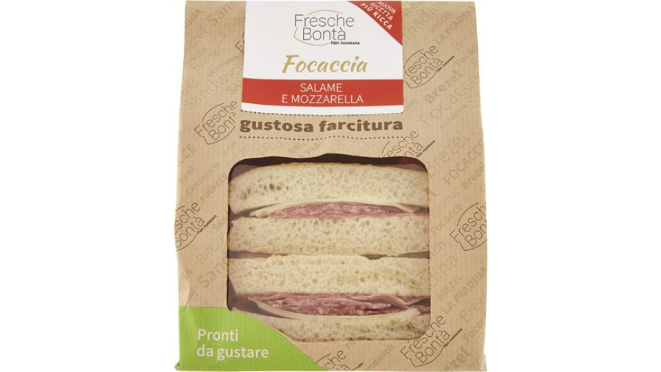 FOCACCIA SALAME E MOZZARELLA
