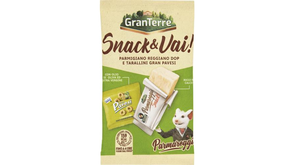 SNACK VAI FORMAGGIO + TARALLI