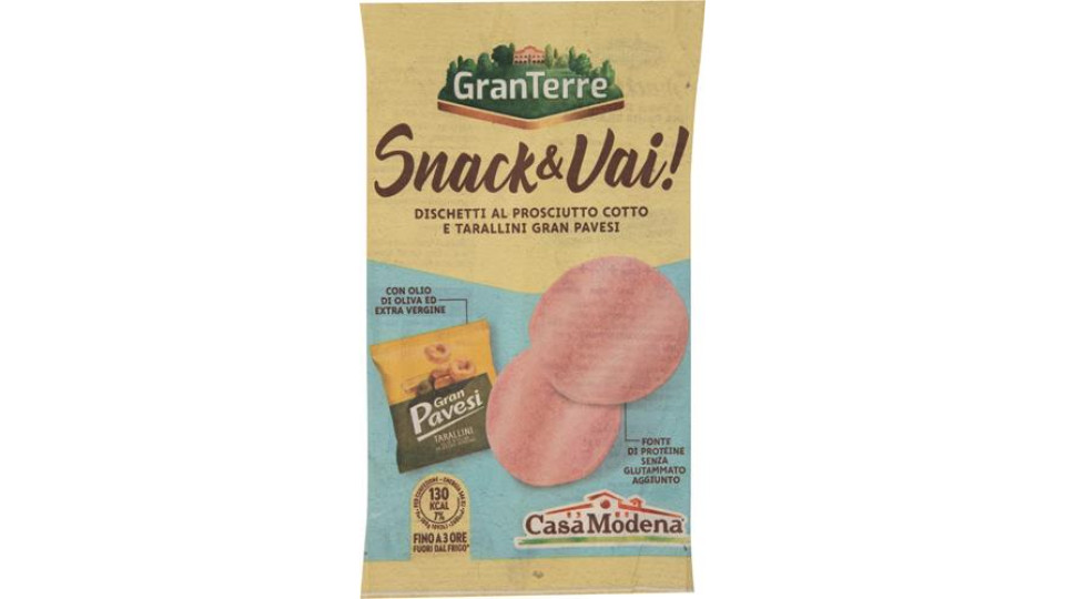 SNACK VAI COTTO E TARALLI