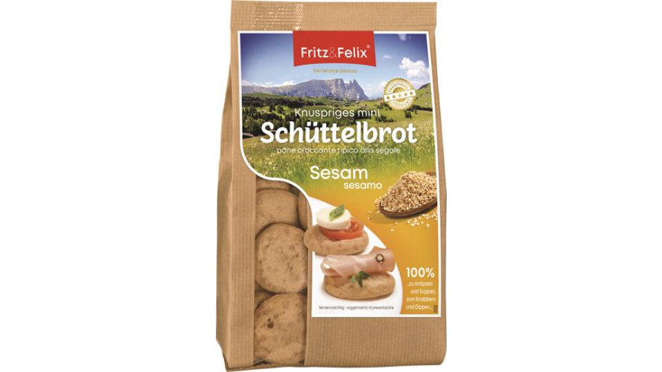 MINI SCHÜTTELBROT SESAMO