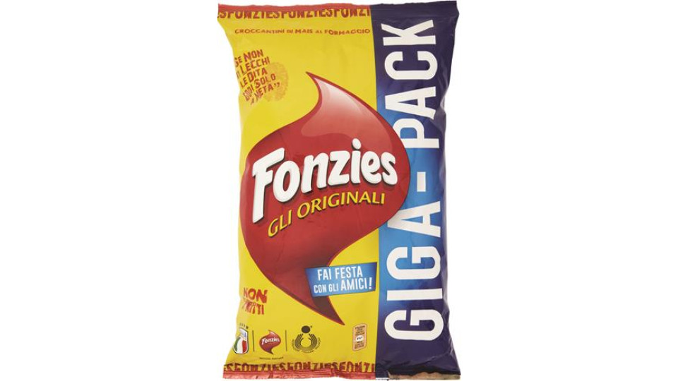 FONZIES GLI ORIGINALI CROCCANTINI DI MAIS AL FORMAGGIO GIGAPACK