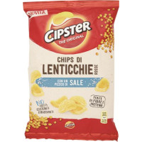 CHIPS DI LENTICCHIE ROSSE AL SALE