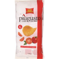 PATATINE PIU GUSTO POMODORINI GR25X6