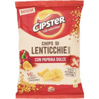 CHIPS DI LENTICCHIE ROSSE ALLA PAPRIKA