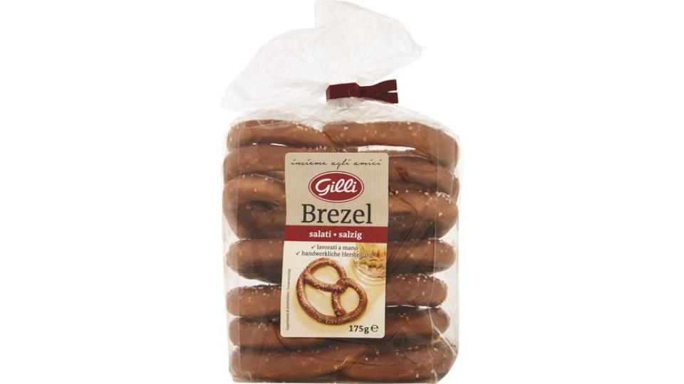 BREZEL SALATI LAVORATI A MANO