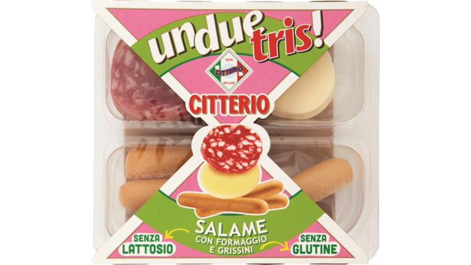 UNDUETRIS SALAME SENZA GLUTINE SENZA LATTOSIO