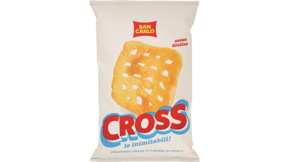 CROSS QUADRELLI FIOCCHI DI PATATE SAN CARLO GR 100