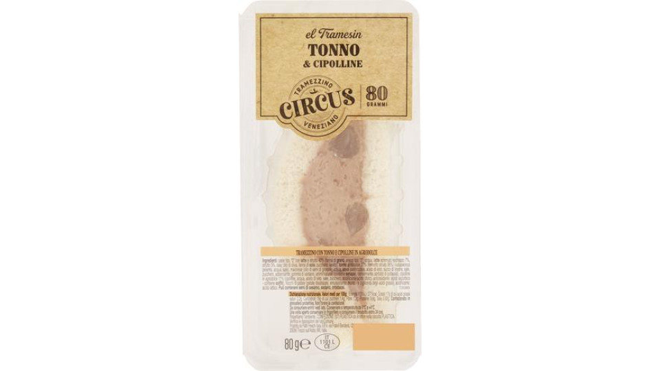 TRAMEZZINO VENEZIANO TONNO E CIPOLLINE