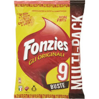 FONZIES GLI ORIGINALI CROCCANTINI DI MAIS AL FORMAGGIO MULTIPACK - 9 BUSTE
