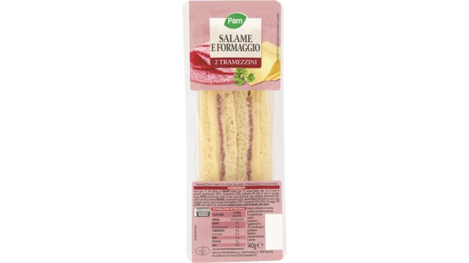 TRAMEZZINO SALAME E FORMAGGIO