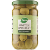 OLIVE VERDI DENOCCIOLATE IN VASO 314 ML