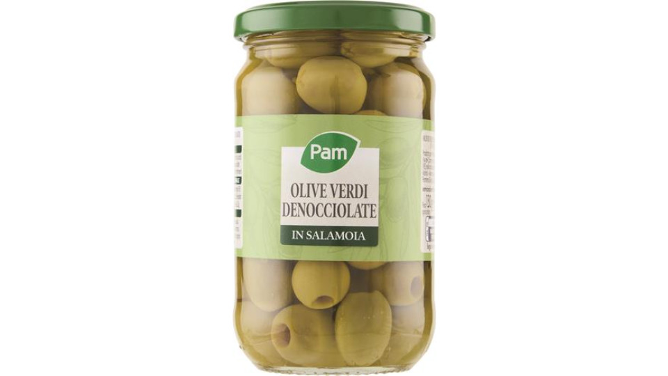 OLIVE VERDI DENOCCIOLATE IN VASO 314 ML