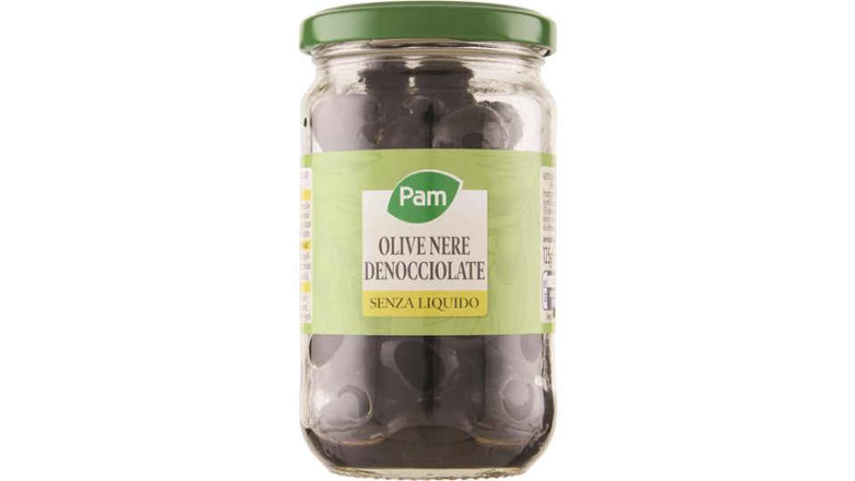 OLIVE NERE DENOCCIOLATE SENZA LIQUIDO