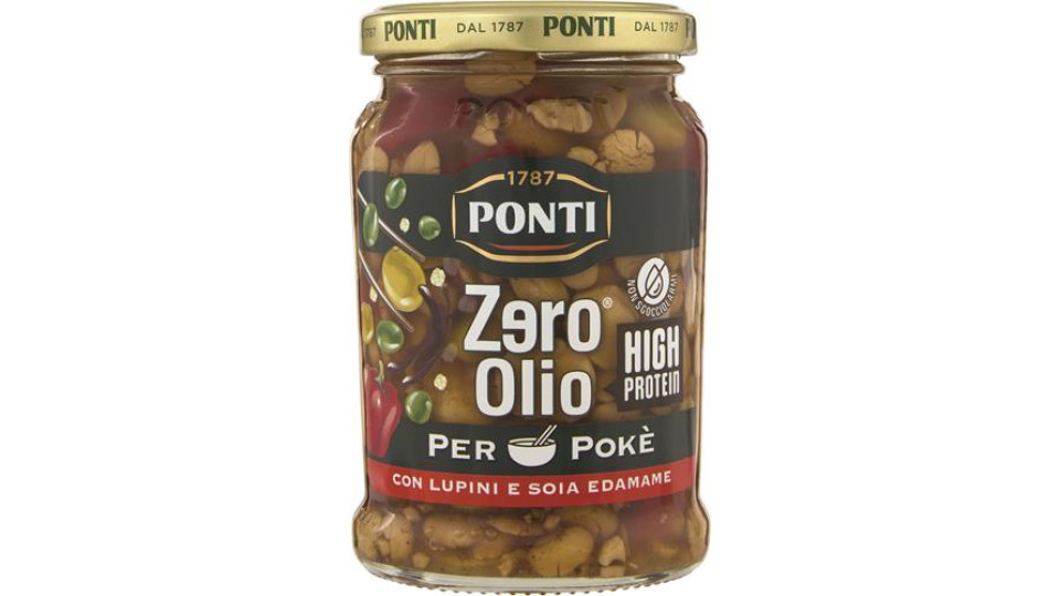 LEGUMI PER POKE' HIGHT PROTEIN ZERO OLIO CON LUPINI E SOIA EDAMAME