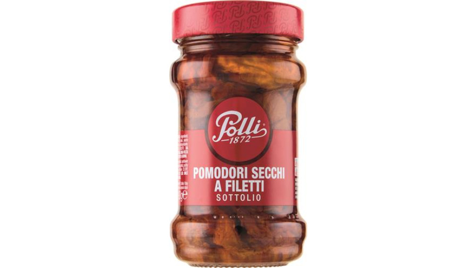 POMODORI SECCHI SOTTOLIO A FILETTI