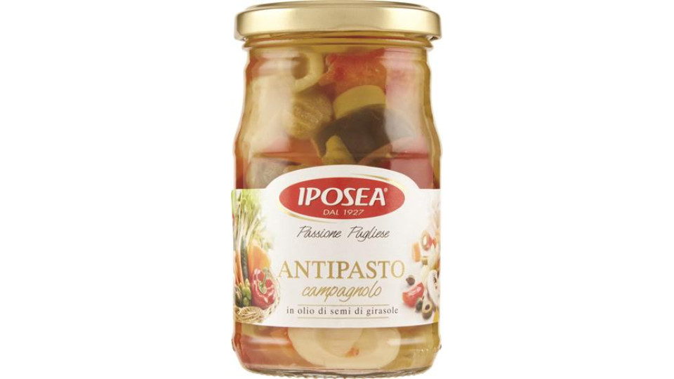ANTIPASTO CAMPAGNOLO IN OLIO DI GIRASOLE