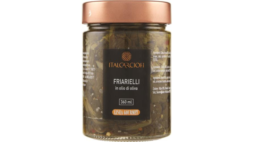FRIARIELLI IN OLIO D'OLIVA
