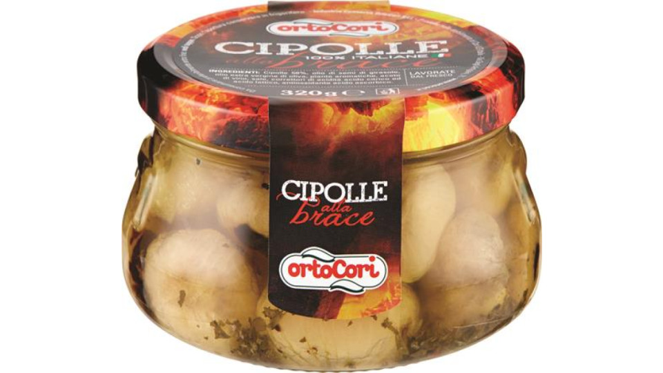 CIPOLLE ALLA BRACE IN OLIO DI SEMI DI GIRASOLE