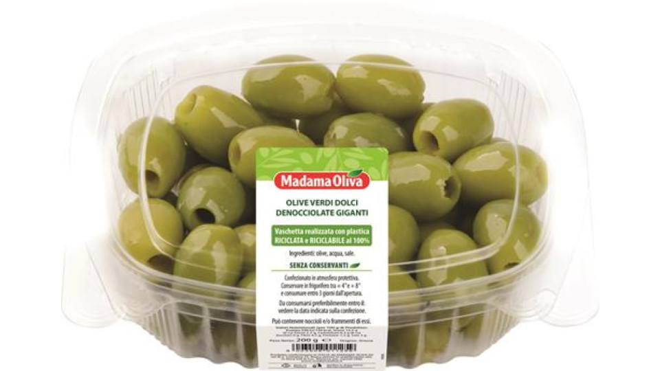 OLIVE FRESCHE VERDI DOLCI GIGANTI DENOCCIOLATE