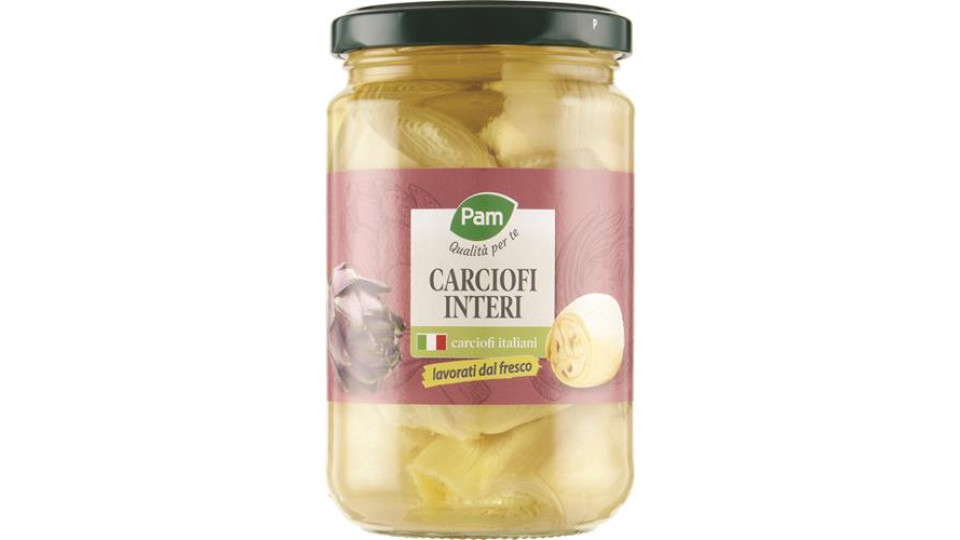 CARCIOFI INTERI OLIO SEMI DI GIRASOLE