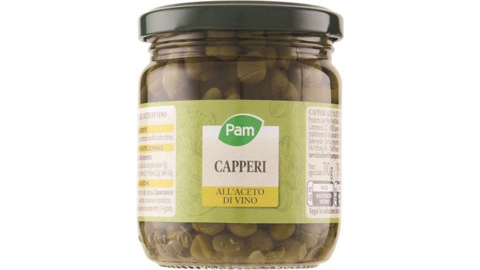 CAPPERI ALL'ACETO DI VINO