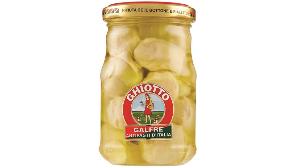 CARCIOFINI SOTT OLIO DI OLIVA GR190