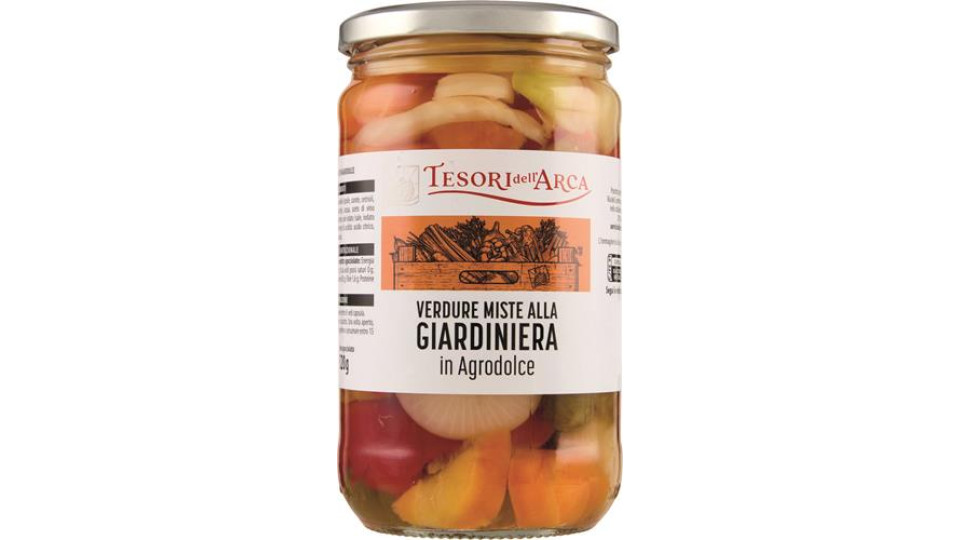 VERDURE MISTE ALLA GIARDINIERA IN AGRODOLCE