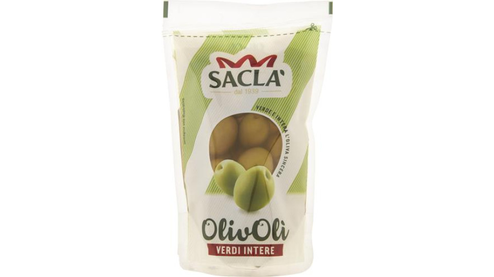OLIVE VERDI INTERE SACLA GR 180 SGOCC. GR 110