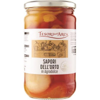 SAPORI DELL'ORTO PEPERONI E CIPOLLINE BORETTANE IN AGRODOLCE