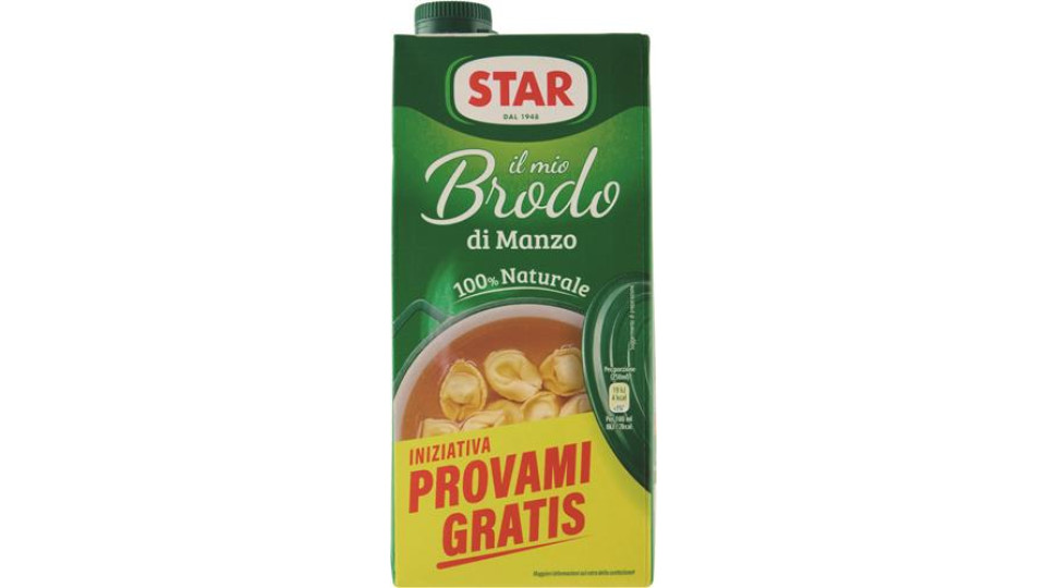 BRODO DI CARNE DI MANZO 100% NATURALE