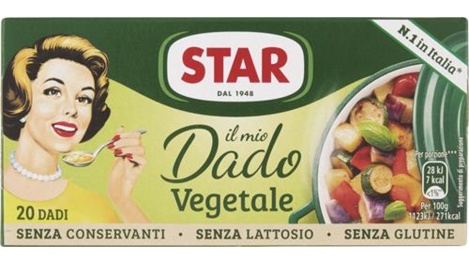 DADO VEGETALE 20 CUBI