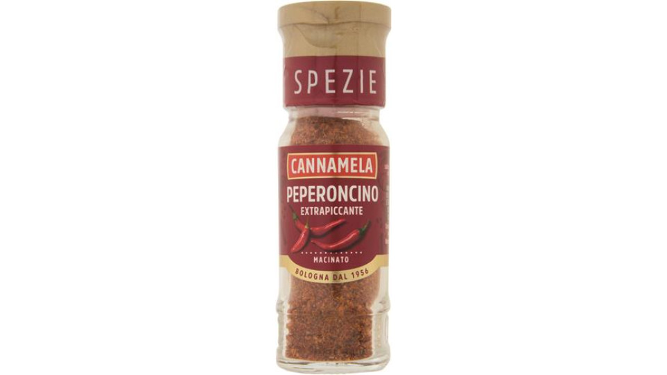 PEPERONCINO MACINATO EXTRA PICCANTE CON TAPPO SPARGITORE SERIE ORO