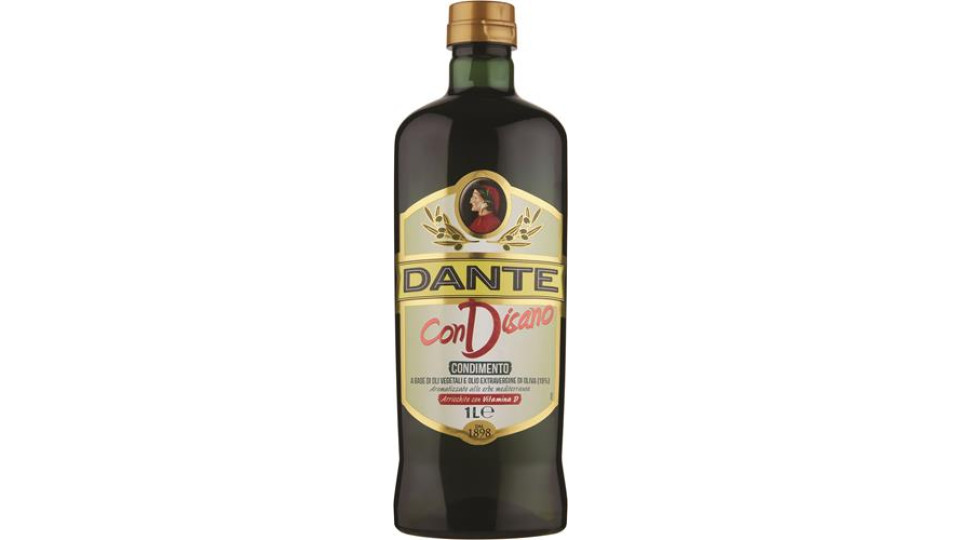 CONDIMENTO A BASE DI OLI VEGETALE E OLIO EXTRA VERGINE DI OLIVA (15%)AROMAT.ALLE ERBE MEDIT CON VITAM.D