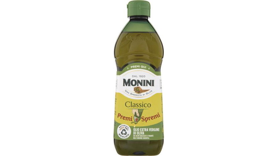 OLIO EXTRA VERGINE DI OLIVA CLASSICO MONINI PREMI E SPREMI