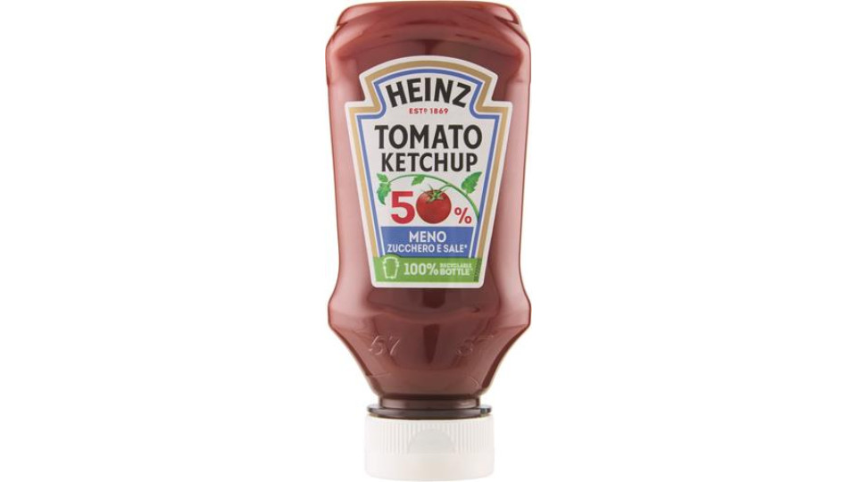 KETCHUP HEINZ-50%ZUCCH