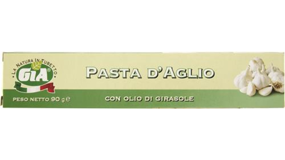 GIA AGLIO IN PAST TUBO