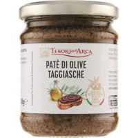 PATE' DI OLIVE TAGGIASCHE CON OLIO EX.V.OLIVA 100% ITALIANO
