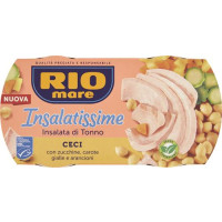 INSALATISSIMA RIO MARE TONNO E CECI 160GX2
