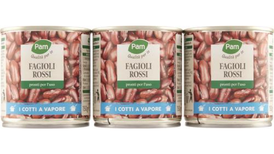 FAGIOLI ROSSI COTTI AL VAPORE