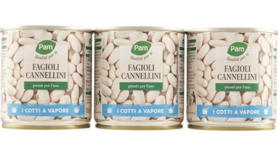 CANNELLINI COTTI AL VAPORE