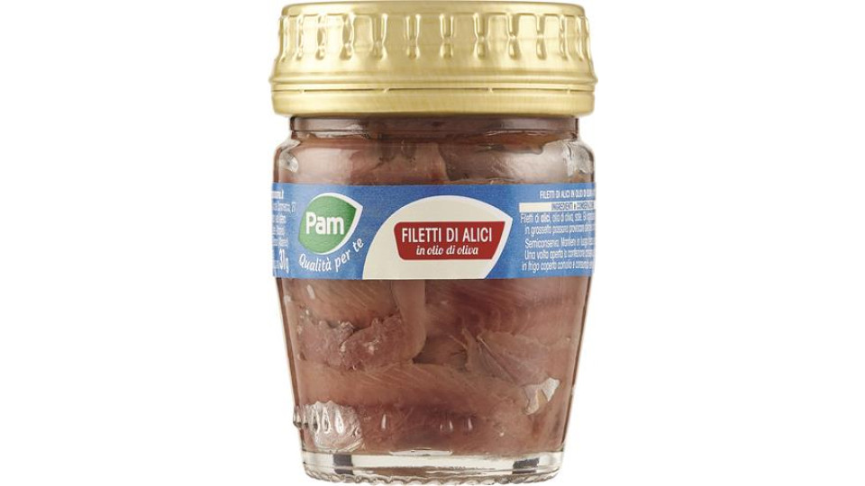 FILETTI DI ALICI IN OLIO DI OLIVA