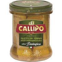 FILETTI DI TONNO OLIO EXTRA VERGINE BIOLOGICO GR 150