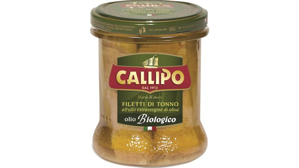 FILETTI DI TONNO OLIO EXTRA VERGINE BIOLOGICO GR 150