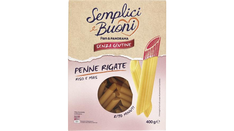 PENNE MAIS RISO - SENZA GLUTINE