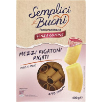 MEZZI RIGATONI MAIS RISO - SENZA GLUTINE