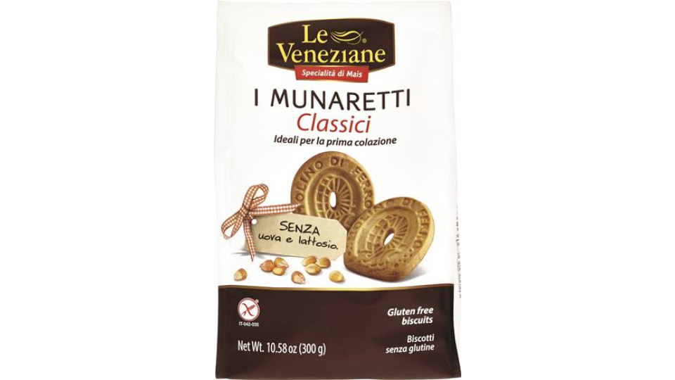 BISCOTTI MUNARETTI - SENZA GLUTINE